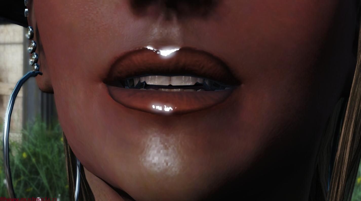 辐射4MOD HN66s和XAZOMNs FO4的独特牙齿