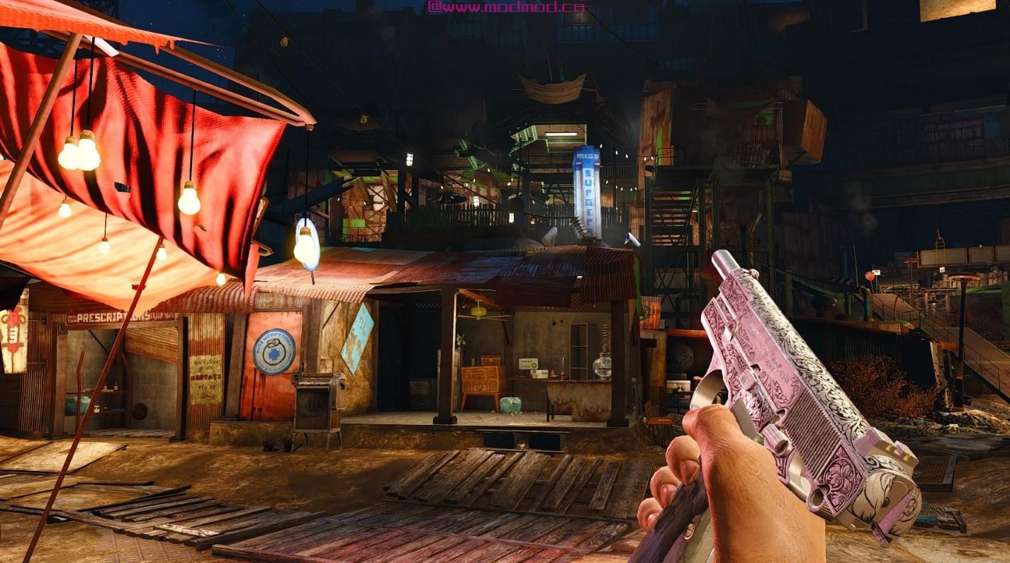 辐射4MOD 9mm手枪（Browning Hi-Power）Redux