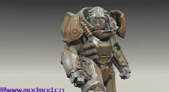 辐射4MOD Tumbajamba的战斗力量护甲