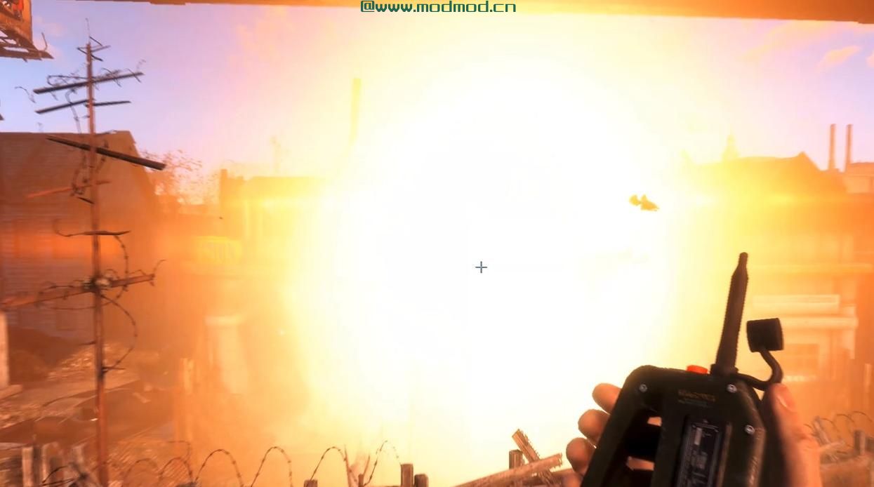 远程炸药 - 带雷管的C4等