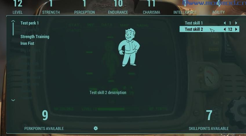 辐射4MOD LevelUpMenuEx