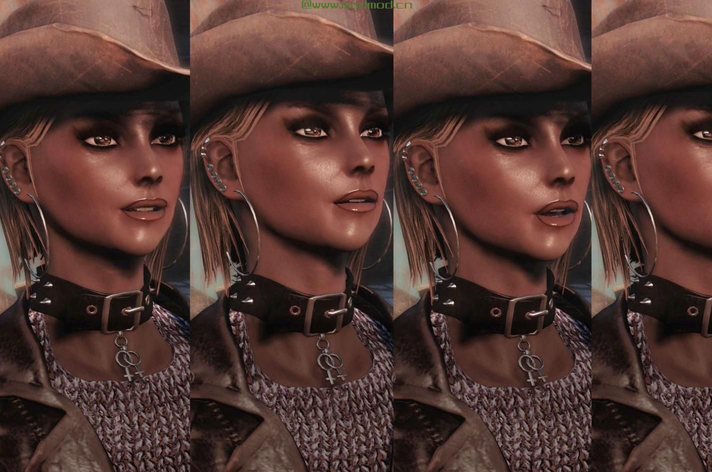 HN66s和XAZOMNs FO4的独特牙齿