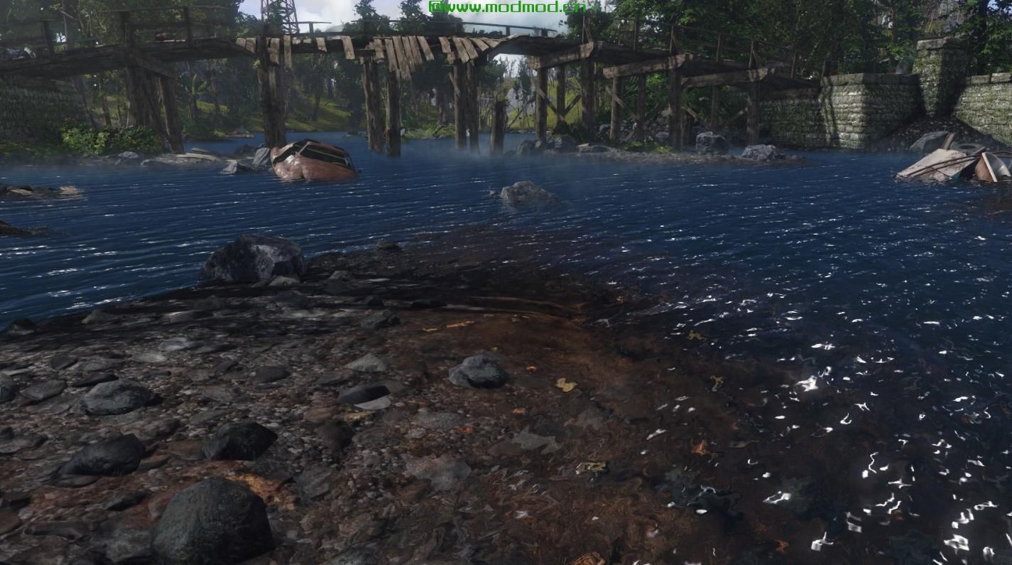 生动的水域 - 辐射水的大修4