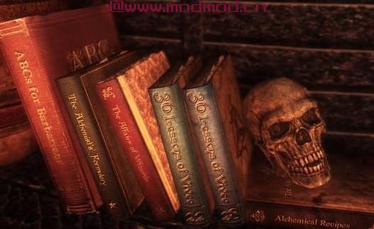 上古卷轴5：天际MOD (汉化)天际书籍封面重制-失落的图书馆 Book Covers Skyrim - Lost Library V1.7（蒹