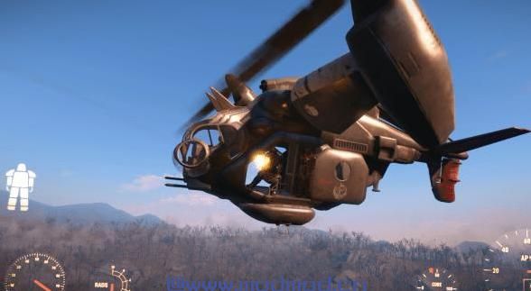 辐射4MOD 耐用的Vertibirds