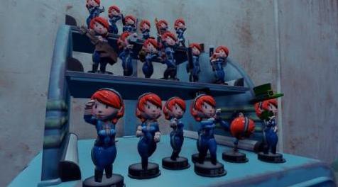 辐射4MOD Bobble Girl  - 与Slooty Vault Suit