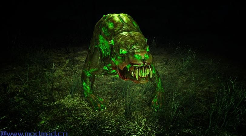 辐射4MOD 发光的动物发光