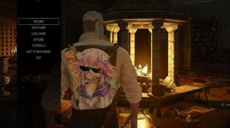 巫师3：狂猎MOD 衬衫上的动漫2