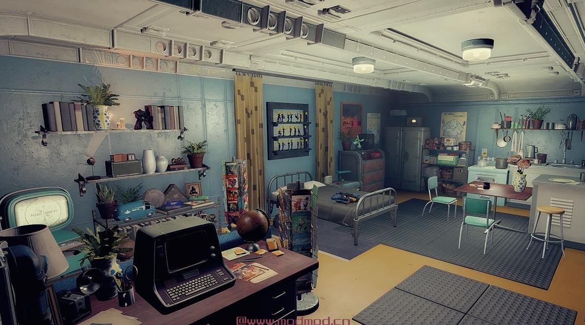 辐射4MOD Faction Housing Overhaul  -  Vault 81