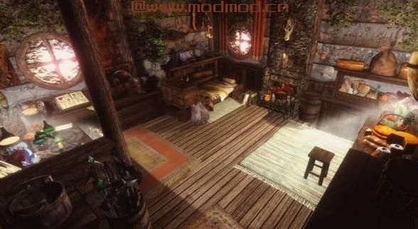 上古卷轴5：天际MOD Round Window Cabin 圆窗小屋（2016.5.26）更新V1.4