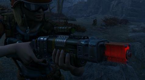 辐射4MOD CROSS_BreakActionLaser