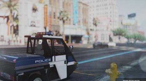 侠盗猎车手5「GTA5」Mod: [ELS]西进-4拦截器