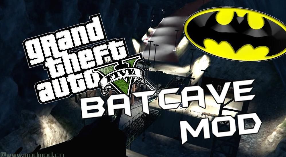 侠盗猎车手5「GTA5」Mod: BatCave Mod  - 地图编辑器和Menyoo