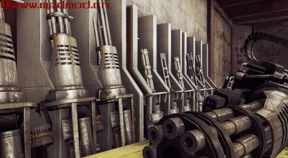 辐射4MOD Skibadaa武器包REDUX