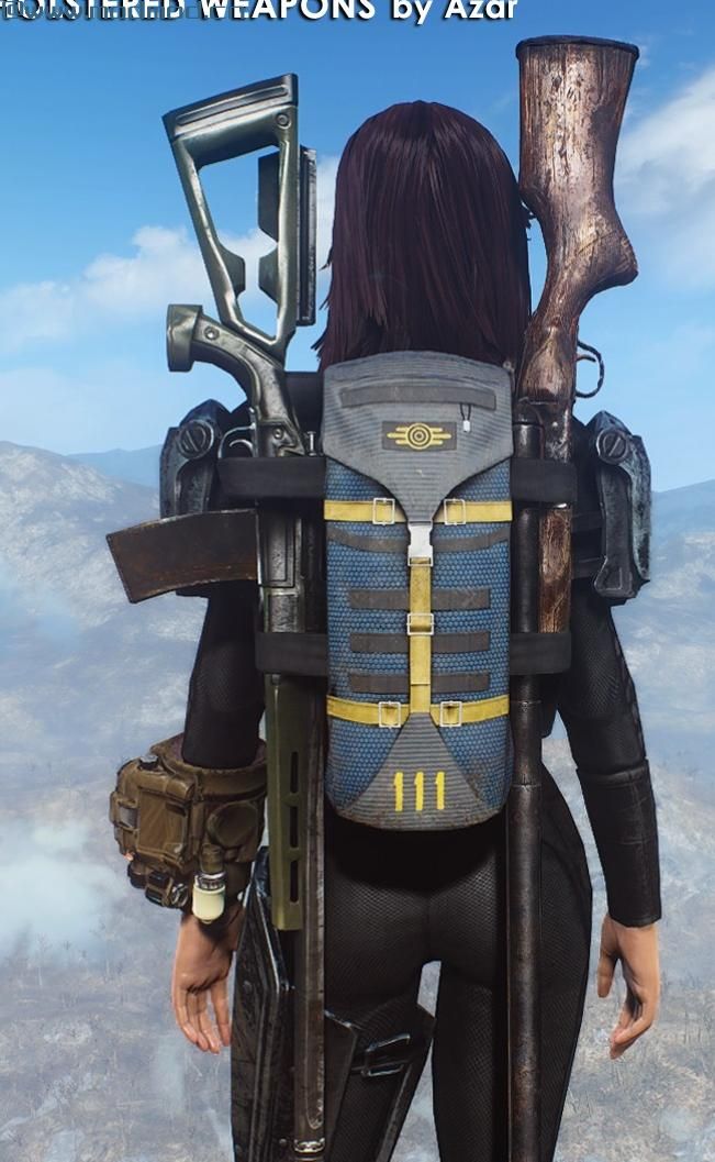 Azar v1_5的Holstered Weapons