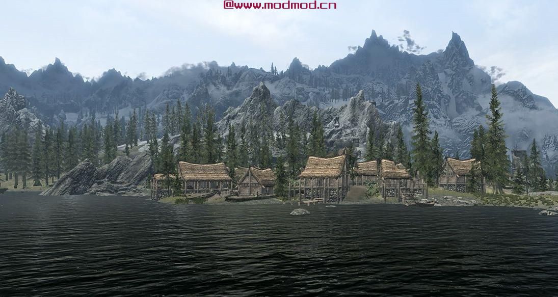 上古卷轴5：天际MOD 【汉化】【新城镇】Aurora Village (奥罗拉小镇~完成度不错的新城镇)