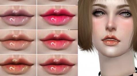 模拟人生4MOD S-Club WM ts4 Lipstick 201902 口红