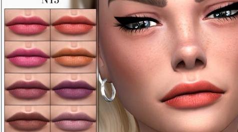 模拟人生4MOD Lipstick N13 口红