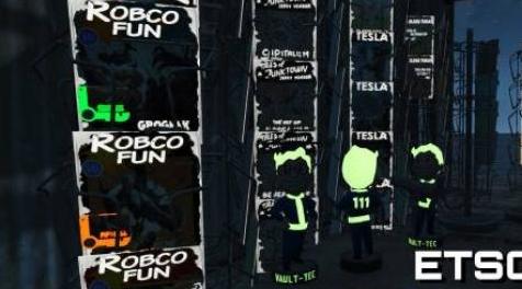 辐射4MOD ETSGS  - 很容易看到发光的东西