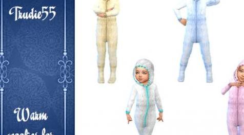 模拟人生4MOD Warm woollies for toddlers 幼儿睡衣