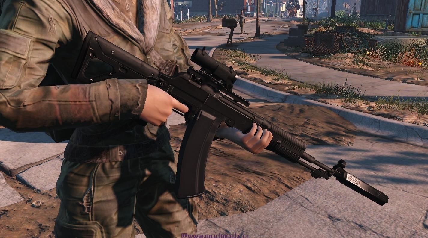 辐射4MOD 模块化AN94阿巴坎