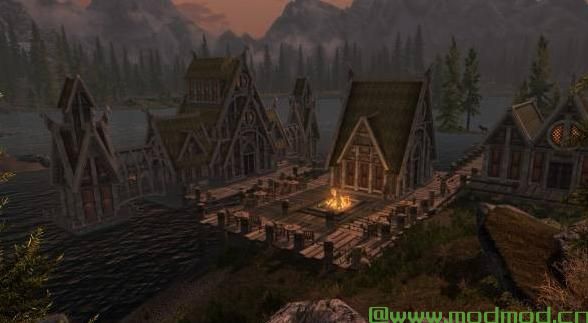 上古卷轴5：天际MOD 布莱特辛休息处，纯原版物品制作，绿色无污染，值得拥有！