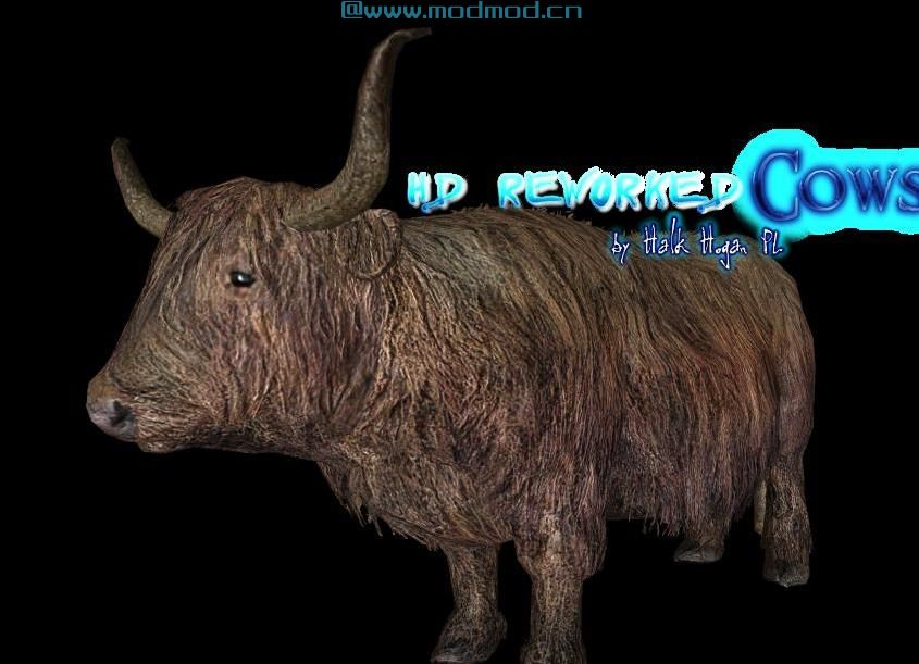 上古卷轴5：重置版MOD 高清重做奶牛
