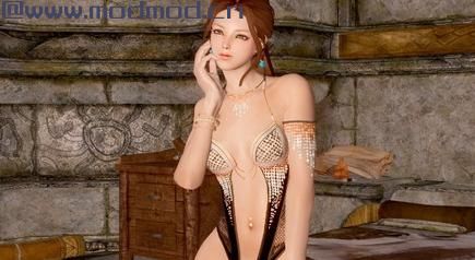 上古卷轴5：天际MOD TERA-连体比基尼套装 V1.0