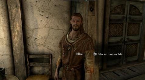 上古卷轴5：重置版MOD TF的随从 -  Faldan