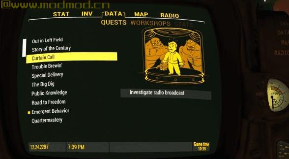 彩色Pipboy金色套件 - 抗黑白屏幕 -