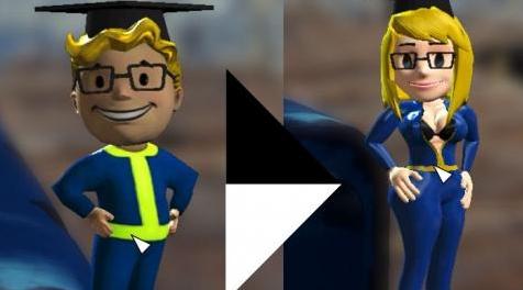 辐射4MOD Vault Girl Bobbleheads