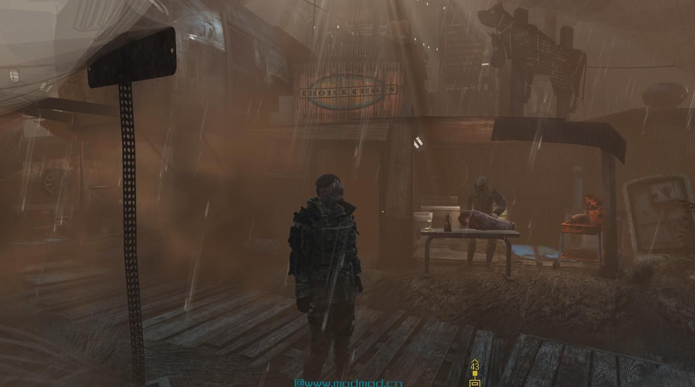 辐射2287  - 荒原的防毒面具