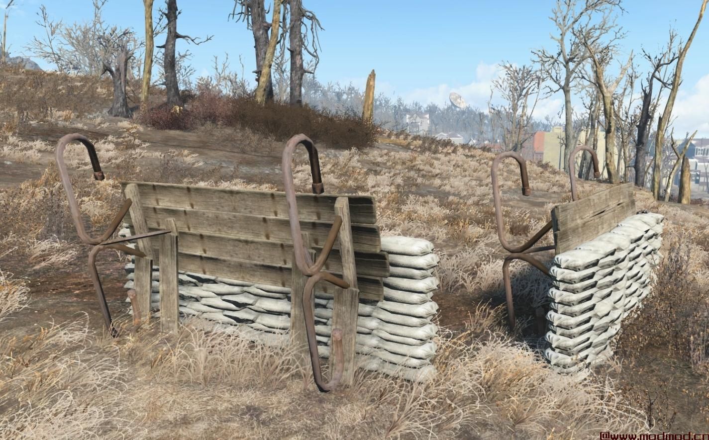 辐射4MOD 沙袋防御工事