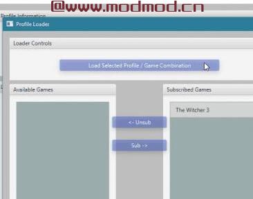 巫师3：狂猎MOD Profile Manager（配置文件管理器）