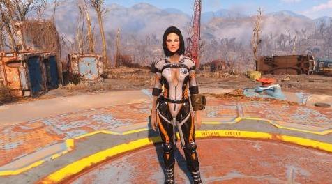 辐射4MOD Courser X-92动力套装 -  CBBE BodySlide