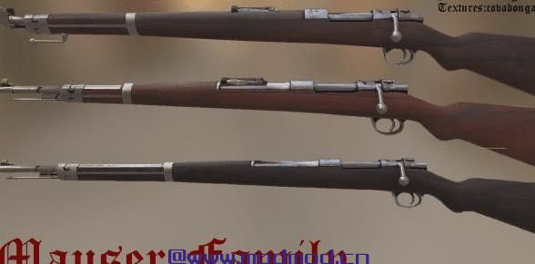 辐射4MOD 毛瑟套装