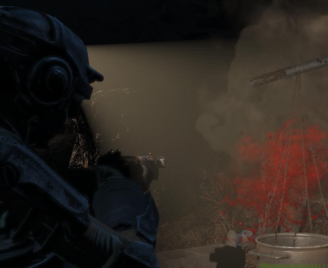 辐射4MOD 战斗头盔照明