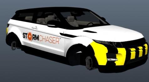 侠盗猎车手5「GTA5」Mod: [Livery Storm Chaser  - 路虎揽胜Evoque