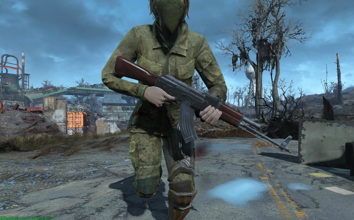 辐射4MOD AK-47独立武器