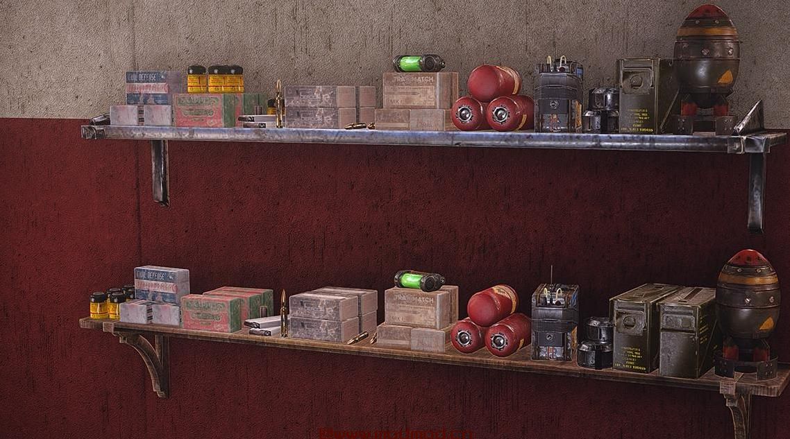 Crafting Fury 9000 GTX - 可建造的装甲架 - 装饰品 - 家具