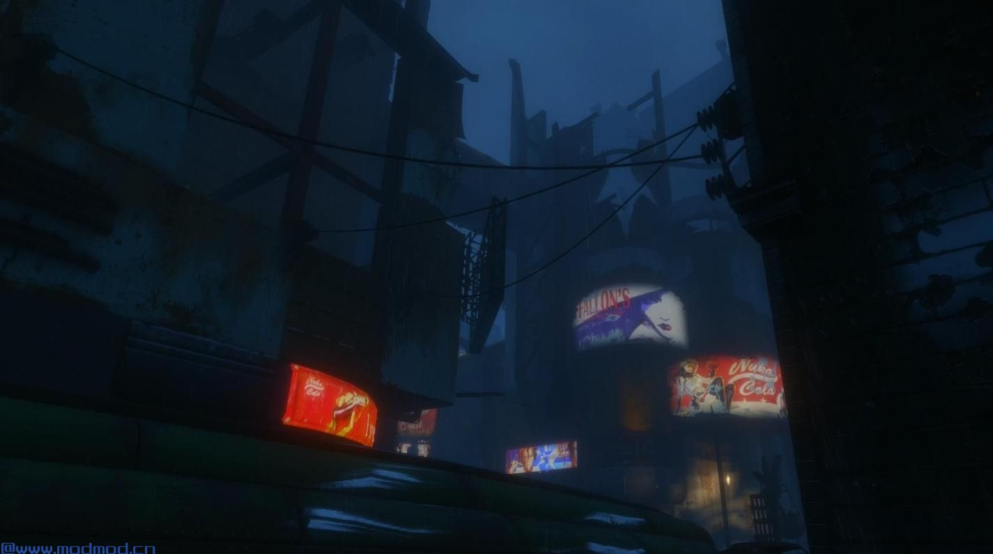 辐射4MOD 发光广告牌 - 照明