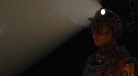 辐射4MOD 战斗头盔照明