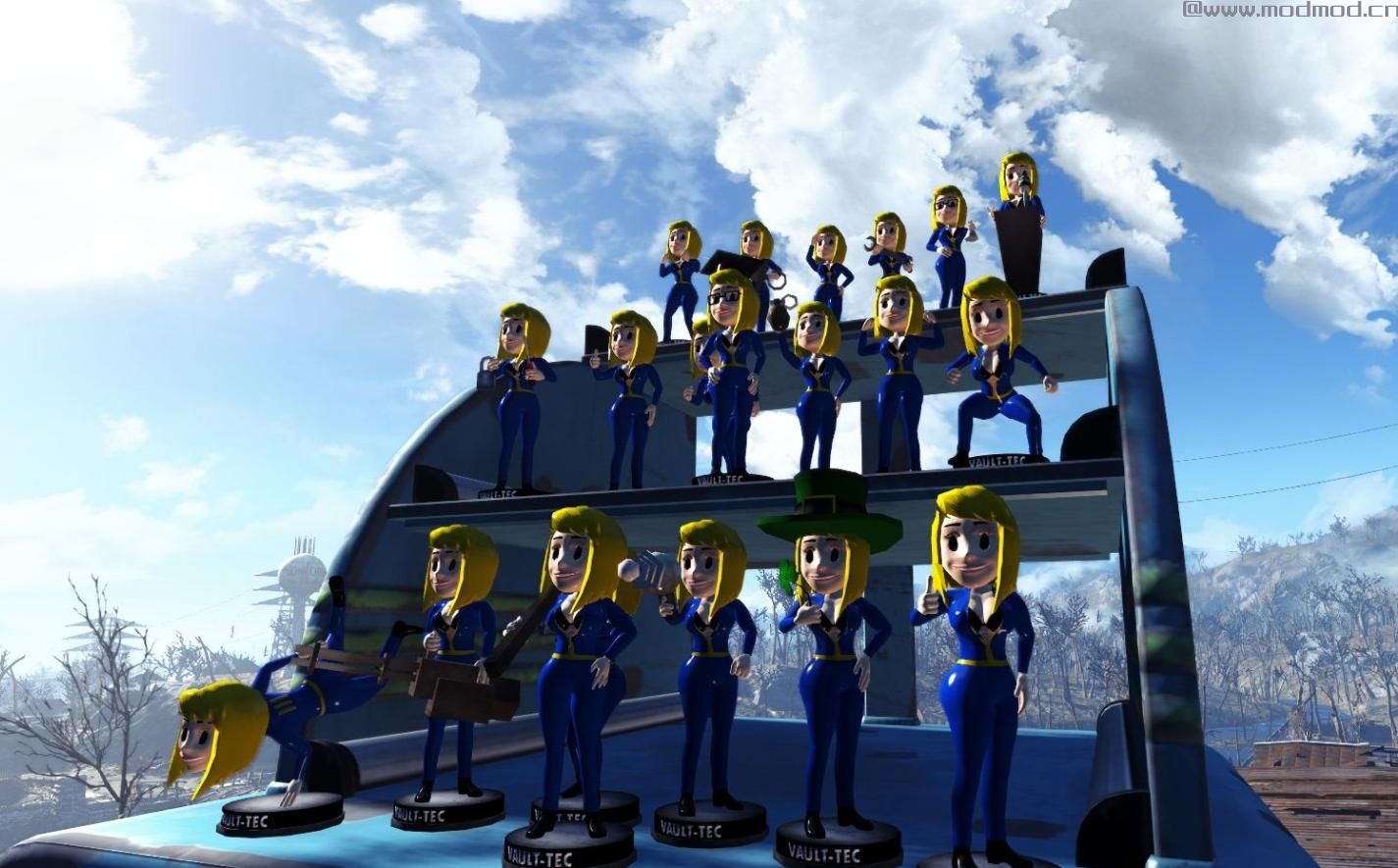 Vault Girl Bobbleheads