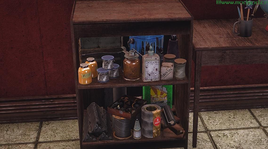 Crafting Fury 9000 GTX - 可建造的装甲架 - 装饰品 - 家具