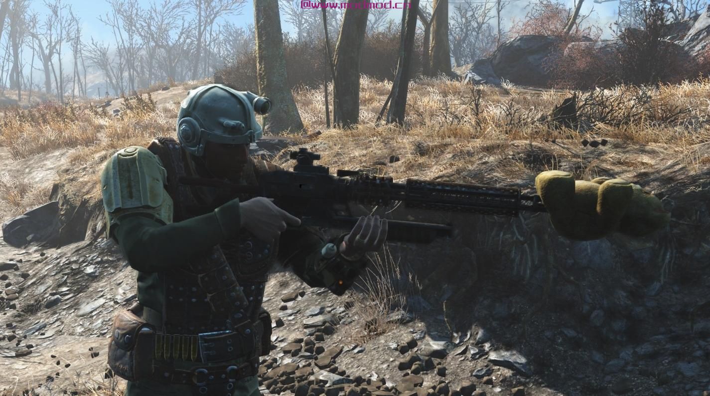 辐射4MOD 加特林步枪