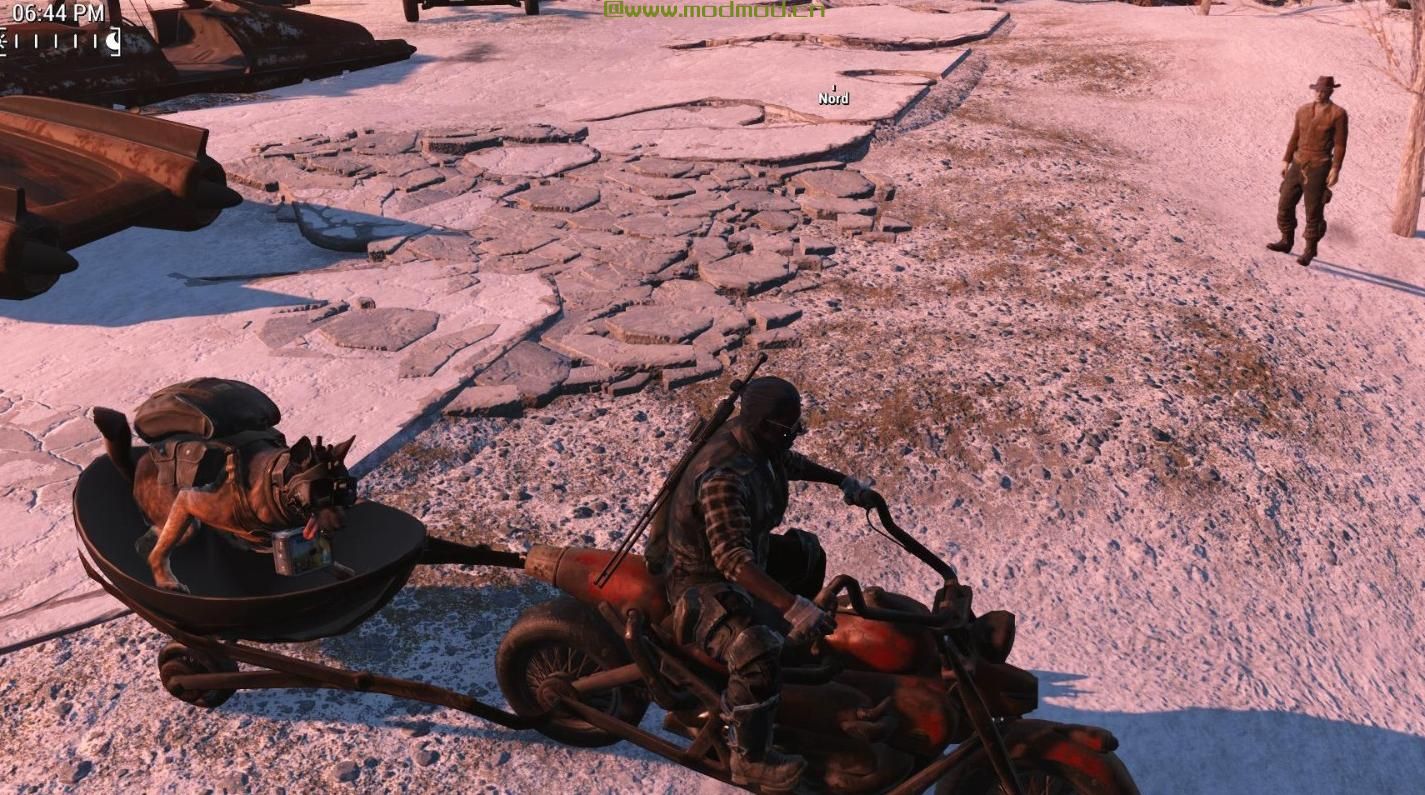 辐射4MOD 可驱动摩托车Mod