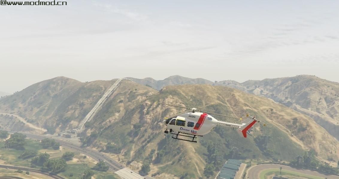 侠盗猎车手5「GTA5」Mod: EC 145 Doctor-Heli（模板）