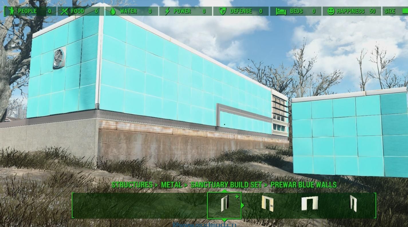 重建 - 模块化圣域战前和战后建筑集