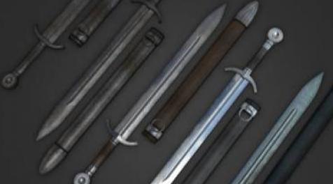 上古卷轴5：天际MOD  【汉化】【武器MOD】一把可以多次强化的骑士剑，单双手的版本都有，自带一段背景小故事