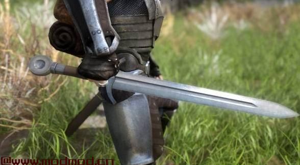 上古卷轴5：天际MOD  【汉化】【武器MOD】一把可以多次强化的骑士剑，单双手的版本都有，自带一段背景小故事